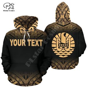 Marka Fransız Polinezyası Tahiti Ülke Bayrağı Aşiret Kültürü Retro Dövme Özelleştirme Takibi Erkek Kadınlar 3dprint Komik Hoodies 13 220707