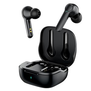 Bluetooth kulaklıklar kablosuz kulaklıklar kulak içi parçalar elma Samsung Oppo Moblie telefon stereo gürültü azaltma hd çağrı kulaklık 300mah siyah şarj kutusu