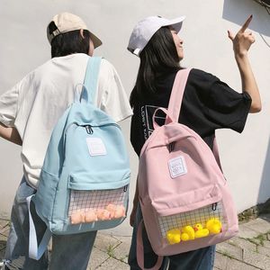 Su geçirmez naylon kadın okul sırt çantaları okul çantaları hbp için genç kızlar öğrenci küçük seyahat okulları sırt çantası kadın kitap çantası