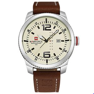 2022 Naviforce Watch 9063 модная бренда дата Quartz Watch Men Men Forual. Обычные военные водонепроницаемые спортивные наручные часы Relogio Masculino