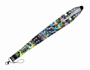 Ремни мобильного телефона «Шармс 100 шт» мечта SMP Cartoon Chain Chain Keys Keys Mobile Lanyard Id Badge Holder Tope Anime Party Good Gifts для Boy Girl 2022 #017