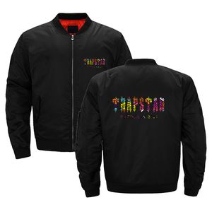 Trapstar London Erkek Ceketleri Özel Logo Erkekler Ceket Sweatshirt Sıradan Katlar Erkekler Spor Giyim Koşu Terzini İnce Kat Hendek Erkek Moda Kıyafetleri