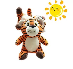 Игрушечный аппарат полосатый тигры талисман подушка детский день рождения Giescutcute маленькая кукла тигр плюшевая