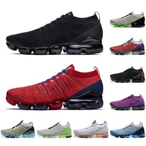 Fly 2.0 Knit 3 Кроссовки Мужские кроссовки Triple Black White Volt Cinder Vapourmax Dusty Cactus Женские кроссовки Vapors Cushion Sports 36-45