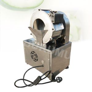 Elektrikli Sebze Kesme Makinesi Otomatik Kereviz Kale Yeşil Fasulye Hindistan Cevizi Dilim Chips Shredder Chopper Dilimleme Kesici