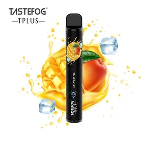 İspanya'da Popüler Tastefog Marka TPD Sertifikası 550mAh% 2% 4ml Elektronik Sigara ile Tek Kullanımlık Vape 11 Flavors Hızlı Teslimat