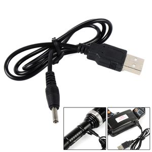 Освещение аксессуаров USB Зарядка кабельное шнур мобильный DC Power Зарядное устройство для светодиодного фонарика Выделенные расходные материалы