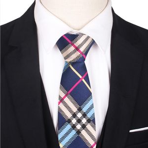 Moda ince kravat sıska karalama nokta kravat erkekler için kadınlar tasarımcı ekose parti resmi yay düğüm şerit baskı bağları