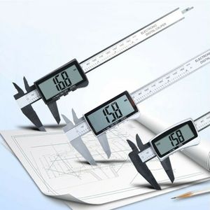 Vernier Caliper Elektronik 0.2mm Ölçüm Cetveli Mikrometre Gösterge Mikrometre Cetveli Ölçüm Araçları Alet 150mm