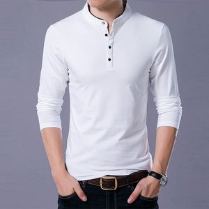 Camisetas masculinas camisetas homens mola primavera outono 95% algodão camiset