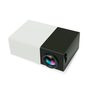 Yüksek kaliteli YG300 Ana Projektörler 3D High Definiton 1080p Mini El Taşınabilir Taşınabilir USB Projektör Destek