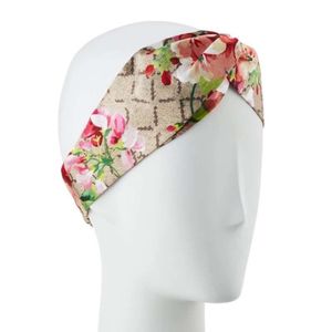 Kadınlar Için Kafa Bandı Mektup Payetler tasarımcı saç bantları Yeşil kırmızı çiçek Saç bantları Kız Retro Türban Headwraps