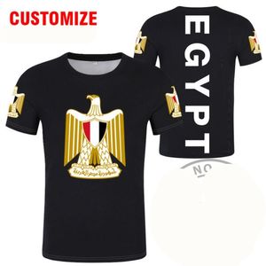Mısır T Shirt Ücretsiz Özel S Ad Numarası Egy Tshirt Nation Flag Eg Arap Cumhuriyeti Mısır Ülke Baskı P O Giyim 220616