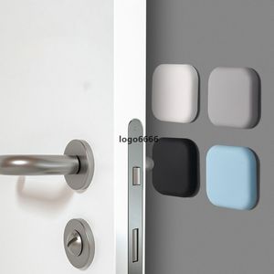 Sublimation Door Stopper Silicone Handle Bumpers Self Adhesive Deurstopper Protection Porte Pad Mute Stikcer Round Square Wall Protector Pa