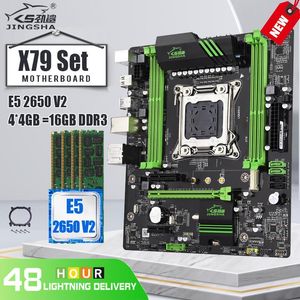 Motherboards X79 Motherboard Combos LGA 2011 E5 2650 V2 CPU 4 4GB Memory DDR3 1333 ECC RAMMotherboards