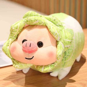 Симпатичная овощная фея объявляет японская капустная свинья пушистая мягкая подушка для детей для детей девочки подарки J220704