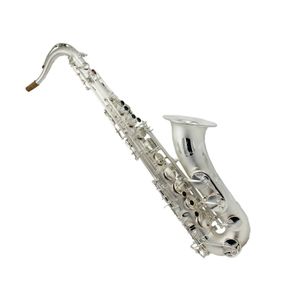 Pro Новый атласный серебряный тенор Saxophone Tenor Sax R54 Тип