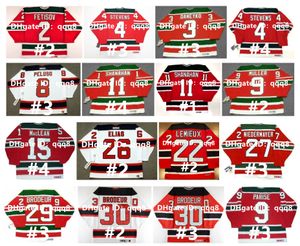 Vintage CCM Hockey Jersey KEN DANEYKO SCOTT STEVENS DEVILS SCOTT NIEDERMAYER MARTIN BRODEUR PATRIK ELIAS CLAUDE LEMIEUX VIACHESLAV FETISOV SHANAHAN Größe S-4XL