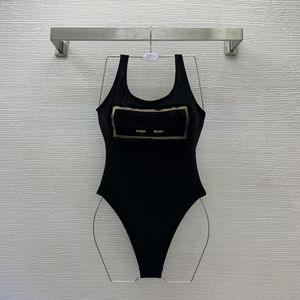 Женский дизайнерский купальник F Купальники One Piece Designers Sexy Woman Купальники Black Beach Fashion Swim Wear Outdoor Sports Outfit 2022