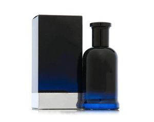Модные дезодоранты мужчины парфюм 100 мл синий бутылка натуральный спрей натуральный спрей.