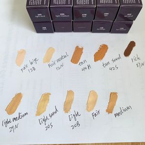 Mudiwa Liquid Concealer Foundation 10ml - 5 Shades for Contouring, Lightweight Face Makeup Cream