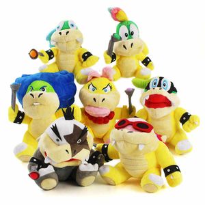 16-20cm 7 Styles Koopa Bowser Dragon Plush Toys Bowser Soft Stuffed Dolls Kids Gifts