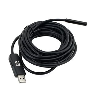 LED USB Waterproof Endoscope Borescope Snake Inspection Video Camera 7mm Newest