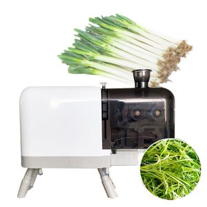 110V 220V Küçük Elektrikli Yeşil Soğan Parçalanma Makinesi Sebze Kesme Soğak Kalma Biber Kesici Otel restoranı ve ev bıçağı mesafesi 1.8mm/2,2mm/3mm
