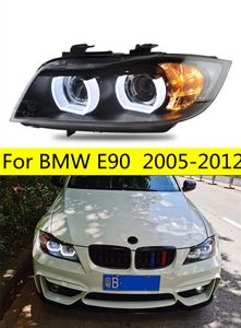 Головной свет для E90, светодиодные фары 2005-2012, фары 320i 325i, галогенные лампы указателя поворота, дневные ходовые огни, лампа дальнего света