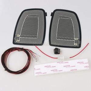 Другие внутренние аксессуары 2pcs Универсальный DC 12V Car Wing Electric Bider Mirrors Стеклянная нагретая нагрева