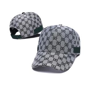 Yüksek kaliteli Top Şapkası Erkek Tasarımcı Beyzbol Şapkası lüks Unisex Ayarlanabilir Şapkalar Sokak Gömme Moda Spor Casquette Nakış mektubu snapbacks 8 renk Caps