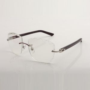 Nuovo design Montature per occhiali con lenti trasparenti tagliate 3524028 Templi aztechi Misura unisex 56-18-140mm Free Express