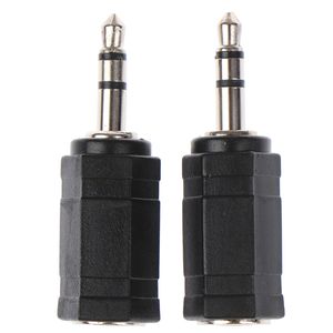 3,5mm erkek ila 2.5mm dişi stereo ses konektörleri mikrofon fiş adaptörü mini jack aux dönüştürücü adaptörleri