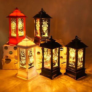 Parti Dekorasyon Eid Al Adha Hediye Ramazan Led Lantern Işıklarla Dekoratinler Arap Müslüman Mübarek Festivali Dekoru Ev İçin