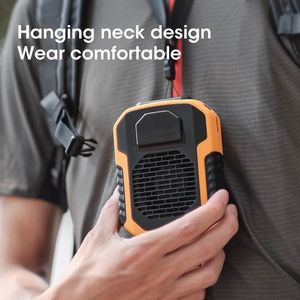 Clip Outdoor Sports Portable Fan Mobile Charger Hanging Waist Fan 3 Speeds Adjustment USB Rechargeable Air cooler
