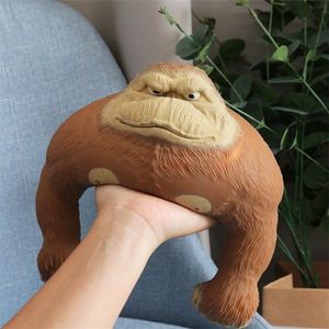 Большая гигантская губчатая мягкая скрипкая игрушка Orangutan TT Elastic Monkey Antistress Toy для взрослых и детей Soft Fun Gift 220427