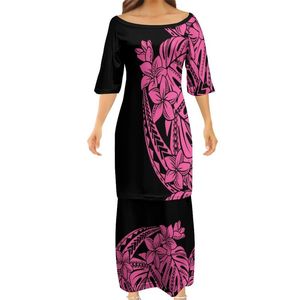 Puletasi для женщин все сезоны классическая полинезийская племенная одежда высшего качества самоанский заводской магазин уютный 2 комплекта платье для женщин 220615