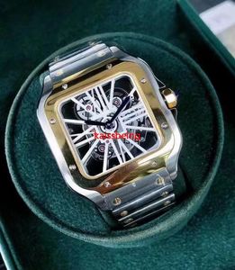 Новое поступление Высококачественные часы мужские классические кварцевые мужские часы дизайнерские браслеты из нержавеющей стали Новые поступления наручные часы в подарок Skeleto kisn Face 090 law
