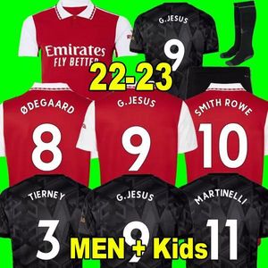 22 23 PEPE SAKA jerseys Fans Player Gunners ODEGAARD THOMAS WILLIAN NICOLAS TIERNEY SMITH ROWE ARSen 2022 2023 soccer football shirt