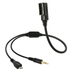 Джек AUX MP3-кабель USB Adapter Music AMI MMI Интерфейс для Audi A3 A4 A5 A6 TT для VW Jetta GTI GLI Passat CC Touareg