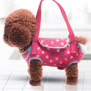 Köpek yakalar tasmalar 1 evcil hayvan el çanta taşıyıcısı için Taşınabilir Taşınabilir dört ayaklı köpek Straddle paketleri omuz yelek çekiş ipi Yorkshiredog