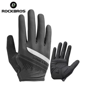 Rockbros Mens Spring осень -велосипедная езда на велосипеде Sports Shock -Resyper Heartable Mountain Bike Gloves Мотоцикл 220622