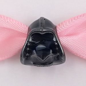 Pandora Takı 925 Ayar Gümüş Yapma Kiti Yıldız Maçlar Darth Vader Charm Zincir Pop Boncuk Bangel Erkek Bilek Bilezik Orijinal Yılan DIY Kolye Hediye Kutusu 799256C01