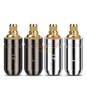 Другие аксессуары для освещения золотосекатая медная штифт Hifi Pin Pin Pin Aluminum Audio Gack Metal Metal Adapter Connector для HEADP IE300 IE900