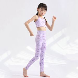 Bebek kızlar yaz yoga pantolon ultra ince buz gibi tozluk moda hızlı kuru spor taytlar-mosquito karşıtı güneşe dayanıklı pantolon x-xl 12 renk neşeli