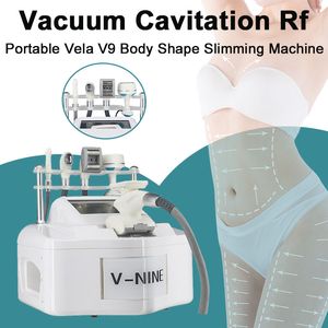 Vela Vacuum RF Roller Body Shaping Other Beauty Equipment 5 In 1 Slimming Massage Machine Face Lifting Cellulite Wrinkle Removal Fat Burning Radio Frequency Machine