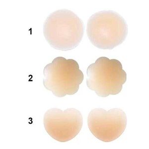 Sexy Reusable Silicone Invisible Bra Nipple Cover Patch Breast Pasties Self-adhesive Nipple Patches Nude Comfortable for women