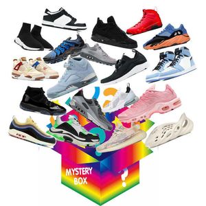 Кроссовки загадочных коробок обуви мужские и женские спортивные кроссовки баскетбольные туфли обувь