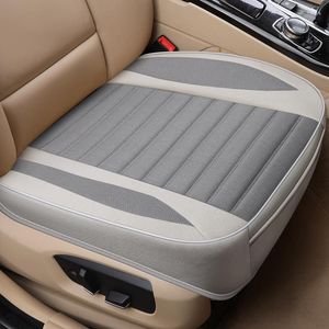 Car Seat Covers Cover Flax Cushion Seasons Universal Breathable For Most Four Door Sedan SUV Ultra Automobiles Accessories