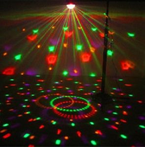 LED efektleri aşama aydınlatma 3W rgb renk değiştiren kristal top gece kulübü
